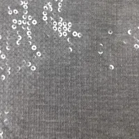 スウェットシャツ ベルベット スパンコール刺繍