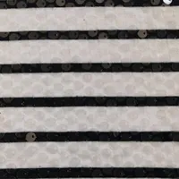 T/R单面间条珠片绣