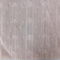 雪纺皱提花银线条