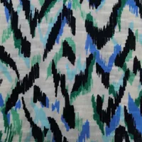 Polyester/Spandex Slub Digital Print