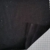 1*1 コットンモダールストレッチリブ起毛染色